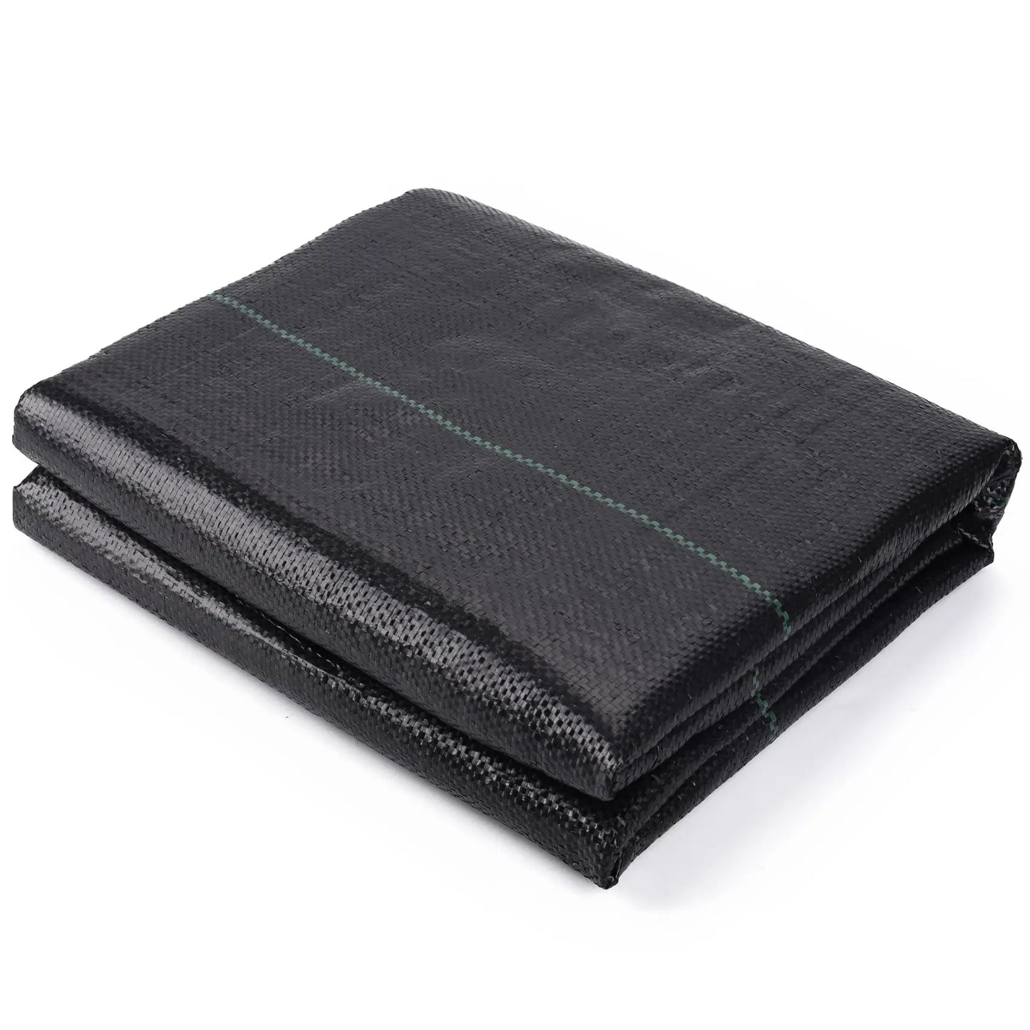 ZJIA 3FT x 50FT Weed Barrier Landscape Fabric 3.2oz Premium Heavy Duty with High Water Permeability and Breathability Woven Geotextile Fabric for Underlayment - π Blu Rose's Garden LLC π