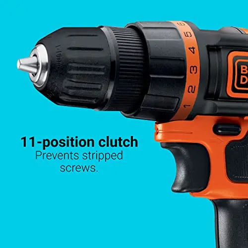 BLACK+DECKER 20V MAX* POWERCONNECT Cordless Drill/Driver + 44 pc. Home Project Kit (LDX50PK) - π Blu Rose's Garden LLC π