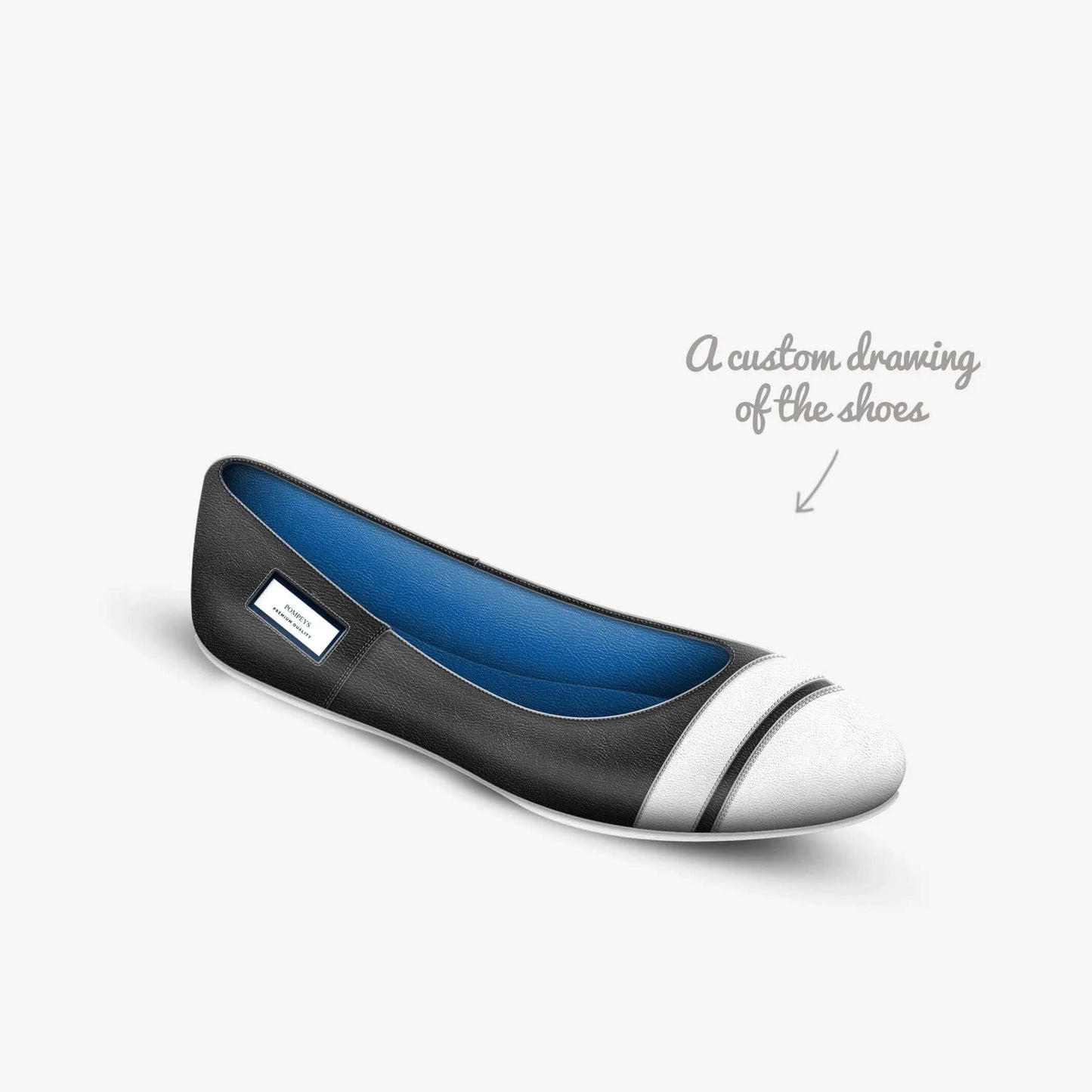 Blu Rose's Slip Ons- Ballerina Style - π Blu Rose's Garden LLC π