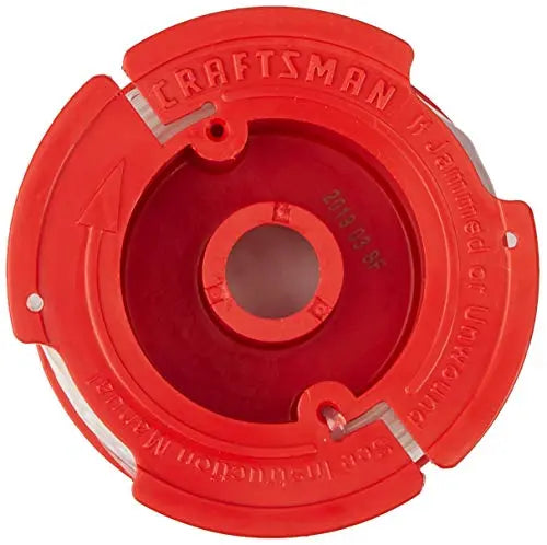 CRAFTSMAN String Trimmer Line, 0.065- Inch, 3-Pack Spools, 30 Foot (CMZST0653), Red - π Blu Rose's Garden LLC π