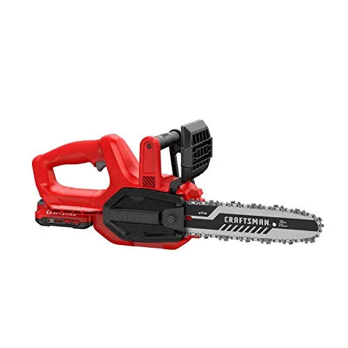 CRAFTSMAN V20 Mini Chainsaw, 10 inch, Battery and Charger Included (CMCCS610D1) - π Blu Rose's Garden LLC π
