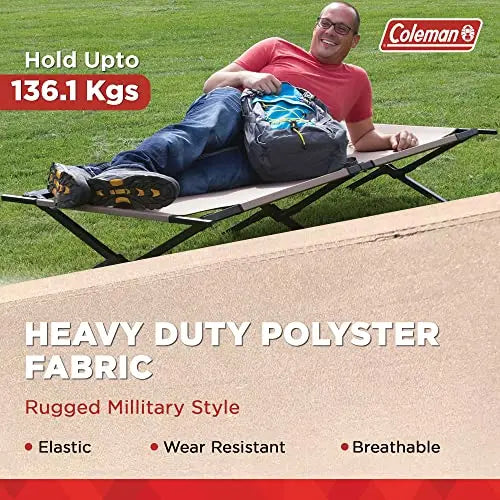 Coleman 765353 Trailhead II Military Style Camping Cot - π Blu Rose's Garden LLC π