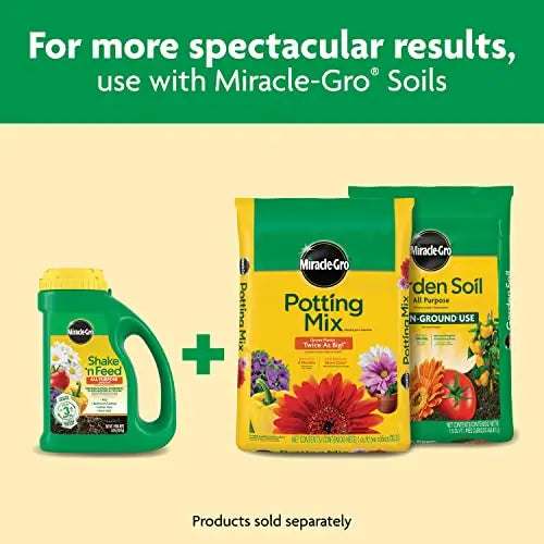 Miracle-Gro Shake 'N Feed All Purpose Plant Food, Plant Fertilizer, 4.5 lbs. - π Blu Rose's Garden LLC π