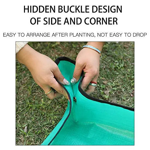 Owl Focus PE Plant Repotting Mat Waterproof Transplanting Mat Indoor Succulent Potting Mat Portable Gardening Mat (26.8" x 26.8") - π Blu Rose's Garden LLC π