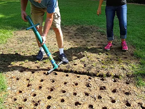 ProPlugger 5-in-1 Lawn and Garden Tool, Bulb Planter, Weeder or Weeding Tool, Sod Plugger, Annual Planter, Soil Test Probe - π Blu Rose's Garden LLC π