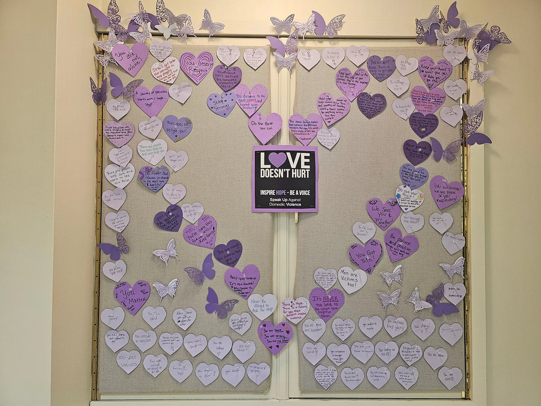 I-decorated-to-bring-Awareness-and-Support-for-Survivors 💙 Blu Rose's Garden LLC 💙