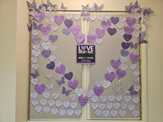 I-decorated-to-bring-Awareness-and-Support-for-Survivors 💙 Blu Rose's Garden LLC 💙
