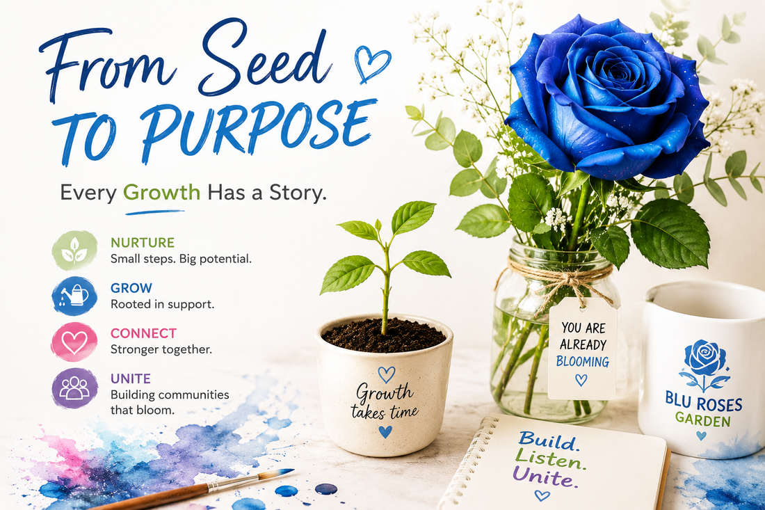 You Can't Judge a Seed by Looking at It 💙 Blu Rose's Garden LLC 💙 💙 Blu Rose's Garden LLC 💙