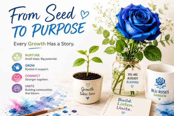You Can't Judge a Seed by Looking at It 💙 Blu Rose's Garden LLC 💙 💙 Blu Rose's Garden LLC 💙