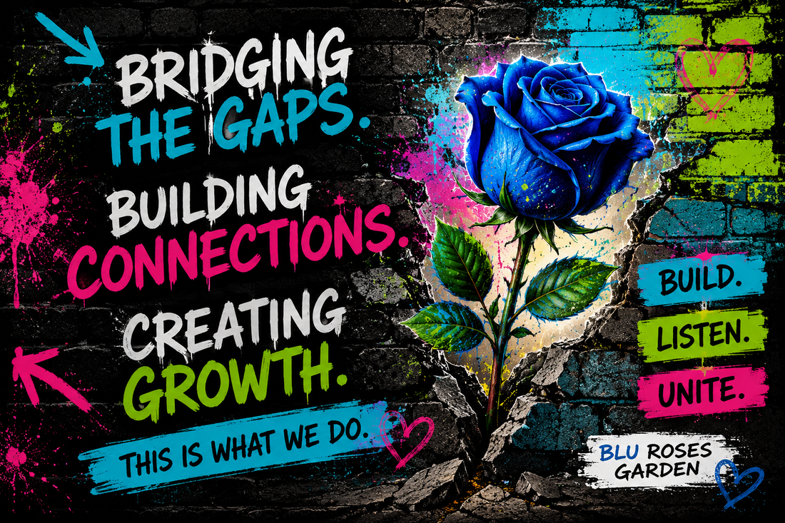 The Garden Between the Cracks 💙 Blu Rose's Garden LLC 💙 💙 Blu Rose's Garden LLC 💙