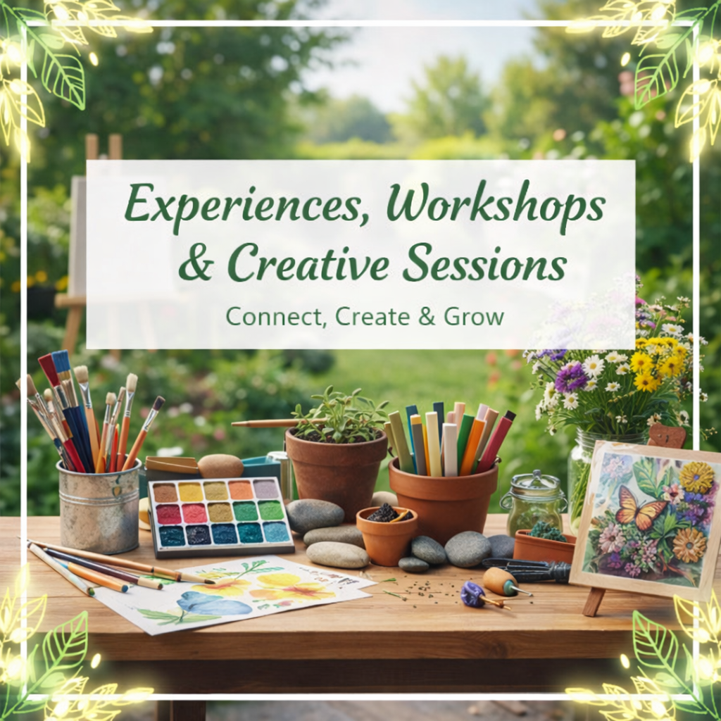Experiences, Workshops & Creative Sessions