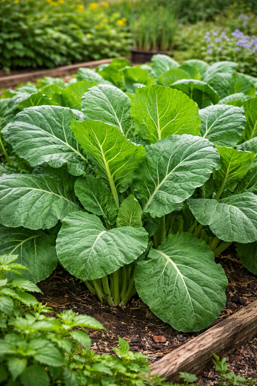 Vates Collard Greens Seeds – 2g Packet (Approx. 224 Seeds) 💙 Blu Rose's Garden LLC 💙 💙 Blu Rose's Garden LLC 💙