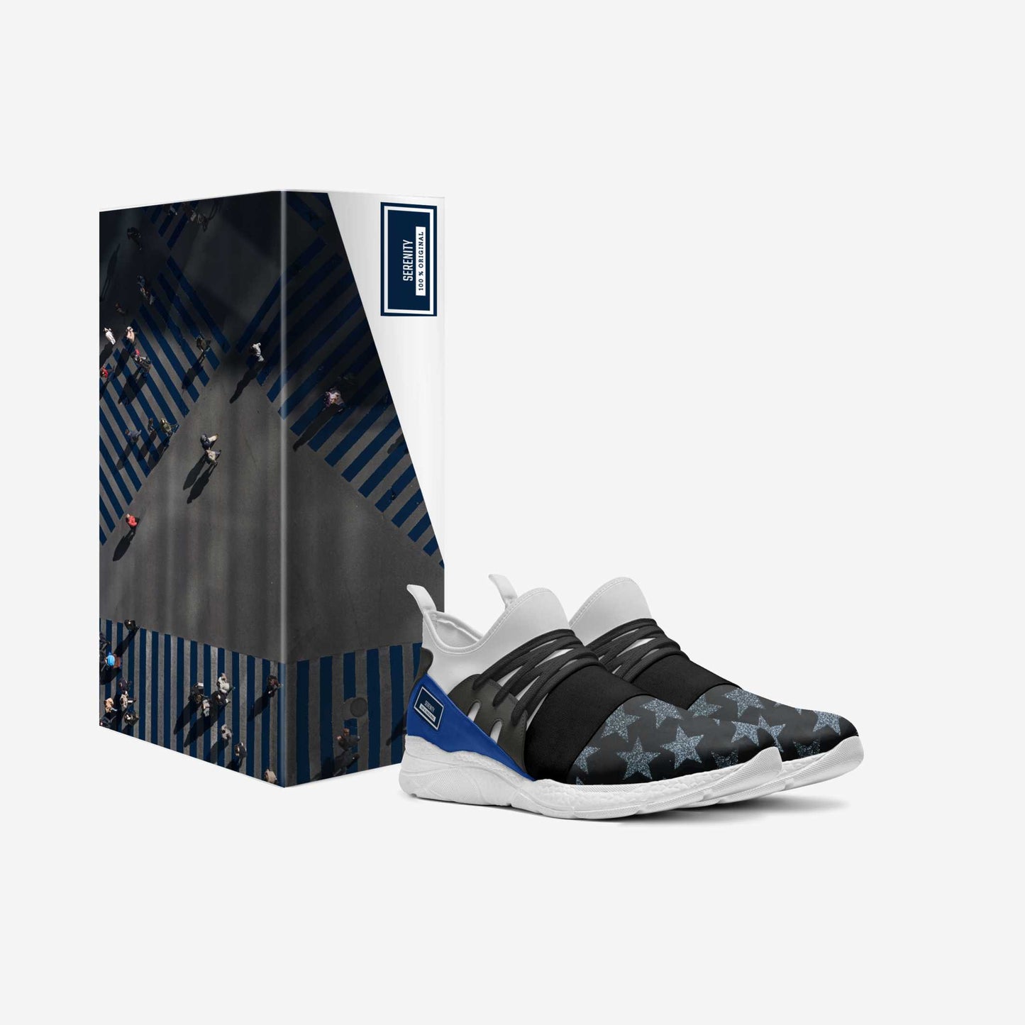 Blu Rose's Unlimited Runner Sneakers- Serenity 💙 Blu Rose's Garden LLC 💙 💙 Blu Rose's Garden LLC 💙