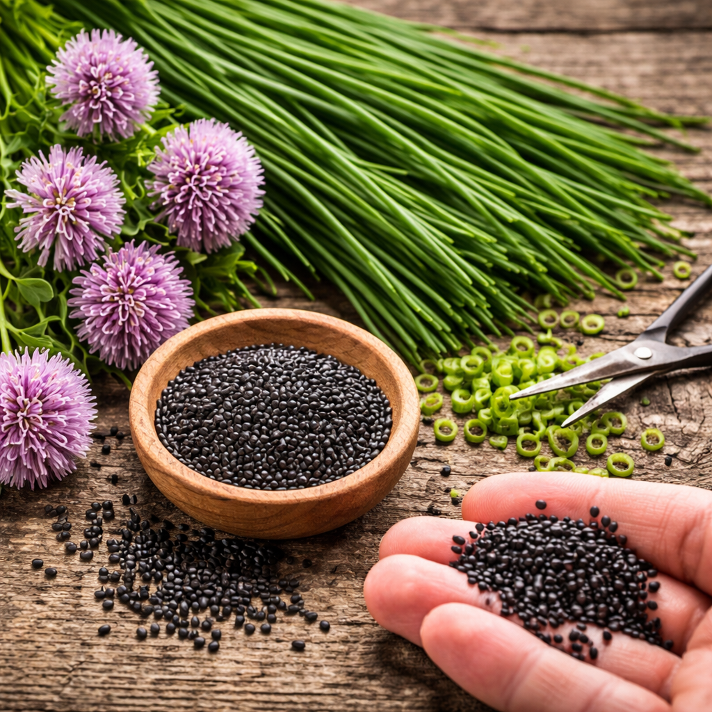 Chives Herb Seeds – 2g (Approx. 500 Seeds) 💙 Blu Rose's Garden LLC 💙 💙 Blu Rose's Garden LLC 💙