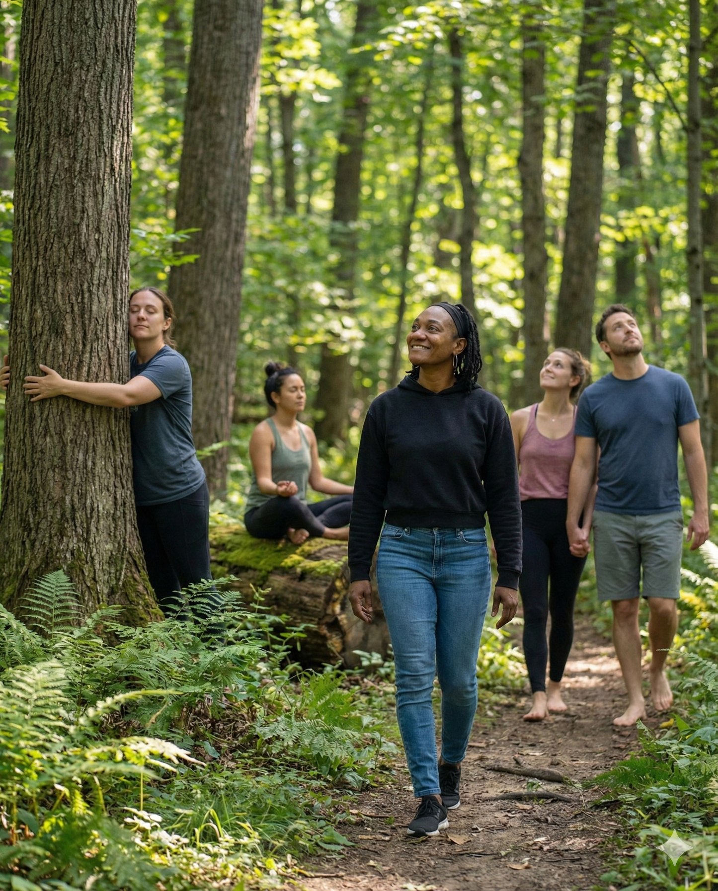 Forest Bathing – Woods & Wellness Walk in Mocksville, NC 💙 Blu Rose's Garden LLC 💙 💙 Blu Rose's Garden LLC 💙