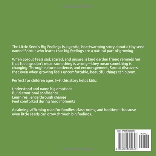 The Little Seed’s Big Feelings by Shamika Pompey 💙 Blu Rose's Garden LLC 💙 💙 Blu Rose's Garden LLC 💙