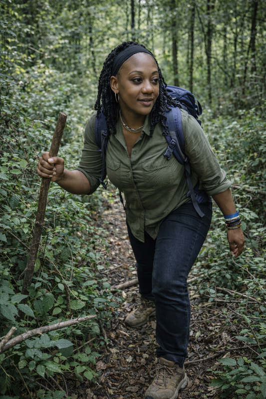 Uncut Woods Hike – A Real Walk Through the Wild (Mocksville, NC) 💙 Blu Rose's Garden LLC 💙 💙 Blu Rose's Garden LLC 💙