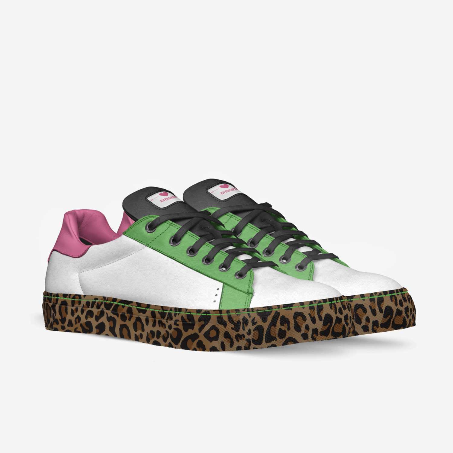 Ever Forward Cheetah Print Sneakers 💙 Blu Rose's Garden LLC 💙 💙 Blu Rose's Garden LLC 💙