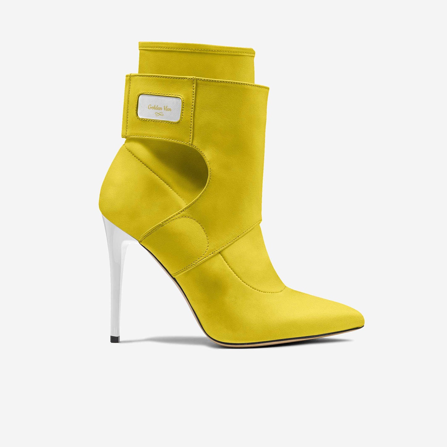 Golden Hen™ Heirloom Stiletto Boots Heels - Inspired by Buff Orpington Hens- Handcrafted