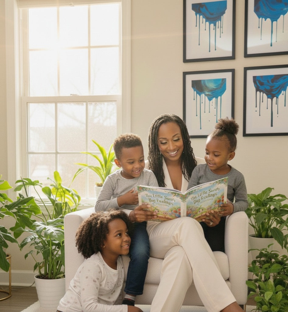 The Little Seed’s Big Feelings by Shamika Pompey 💙 Blu Rose's Garden LLC 💙 💙 Blu Rose's Garden LLC 💙