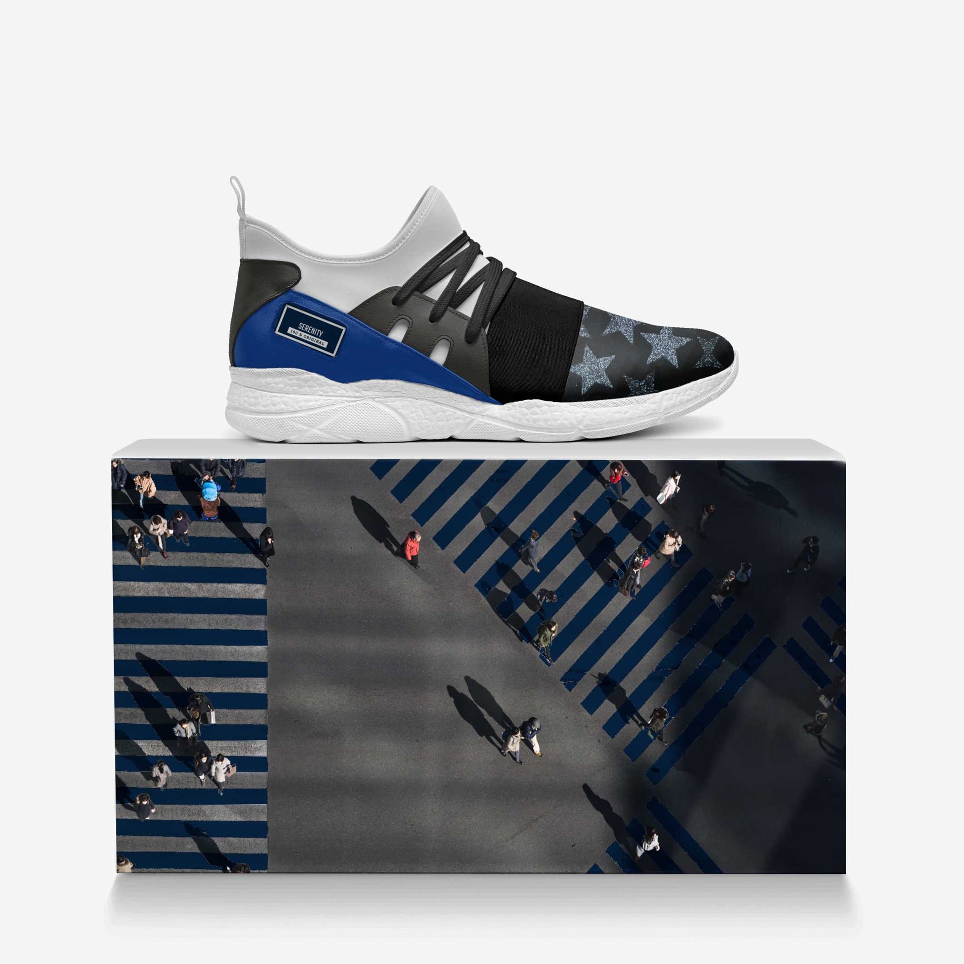 Blu Rose's Unlimited Runner Sneakers- Serenity 💙 Blu Rose's Garden LLC 💙 💙 Blu Rose's Garden LLC 💙