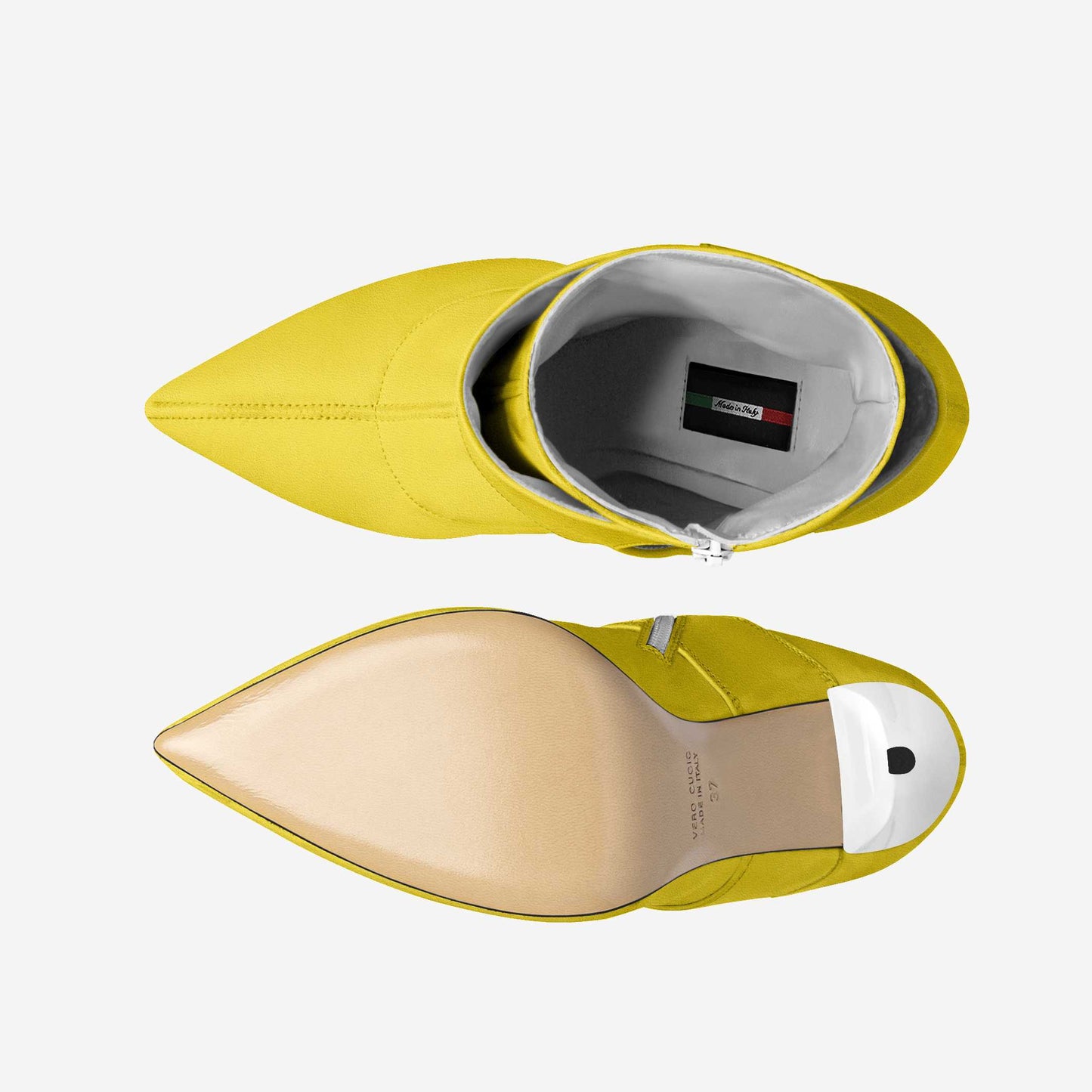 Golden Hen™ Heirloom Stiletto Boots Heels - Inspired by Buff Orpington Hens- Handcrafted