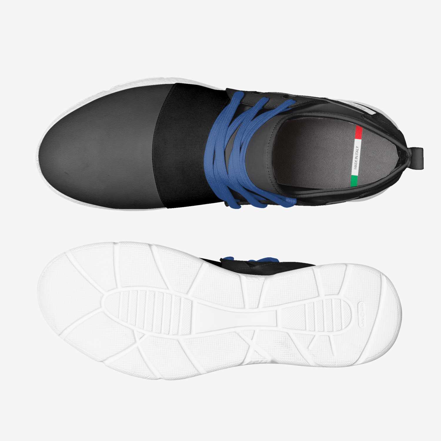 The Renewal Sleek Italian Leather Sneakers: Comfort Meets Style 💙 Blu Rose's Garden LLC 💙 💙 Blu Rose's Garden LLC 💙