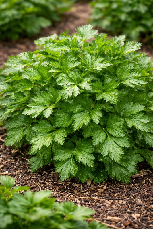 Dark Green Italian Flat Leaf Parsley Seeds 3g – Approx. 1,900 Seeds | Non-GMO Heirloom Italian Herb for Garden, Raised Beds & Containers 💙 Blu Rose's Garden LLC 💙 💙 Blu Rose's Garden LLC 💙