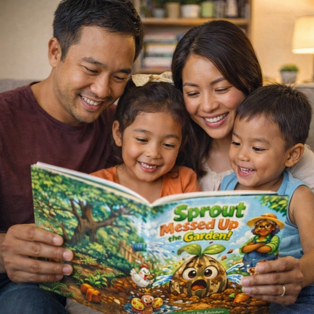 Sprout Messed Up the Garden by Shamika Pompey with Complimentary Vegetable or Herb Seeds Included 🌽 💙 Blu Rose's Garden LLC 💙 💙 Blu Rose's Garden LLC 💙