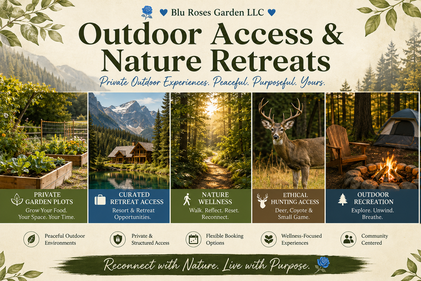 Book Outdoor Access & Nature Retreats Westgateresorts.com 💙 Blu Rose's Garden LLC 💙