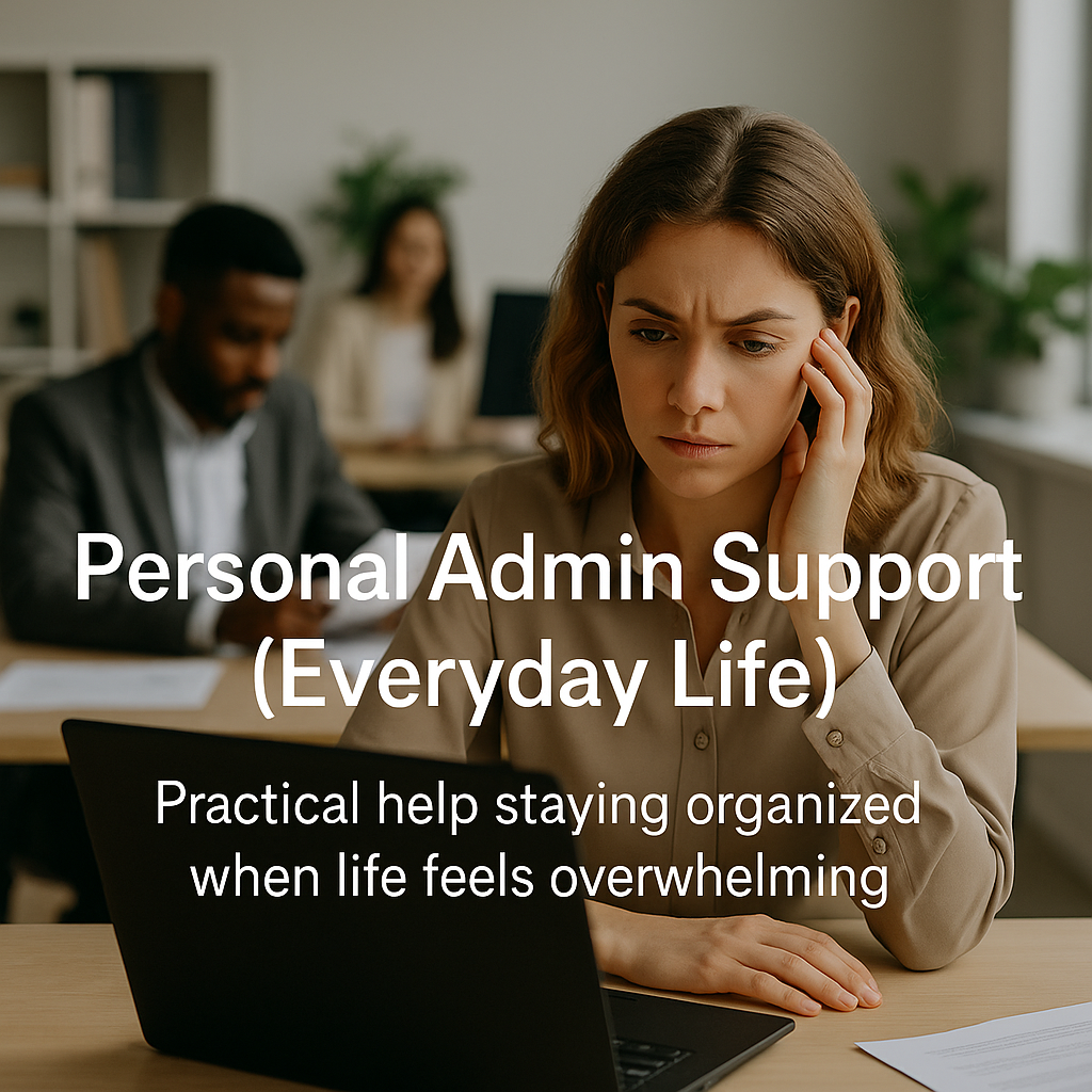 Personal Admin Support (Everyday Life) 💙 Blu Rose's Garden LLC 💙 💙 Blu Rose's Garden LLC 💙