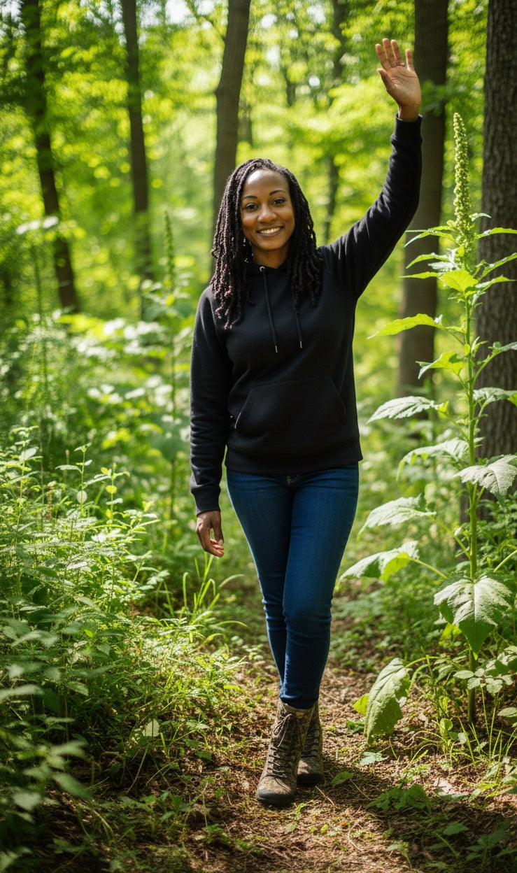 Forest Bathing – Woods & Wellness Walk in Mocksville, NC 💙 Blu Rose's Garden LLC 💙 💙 Blu Rose's Garden LLC 💙