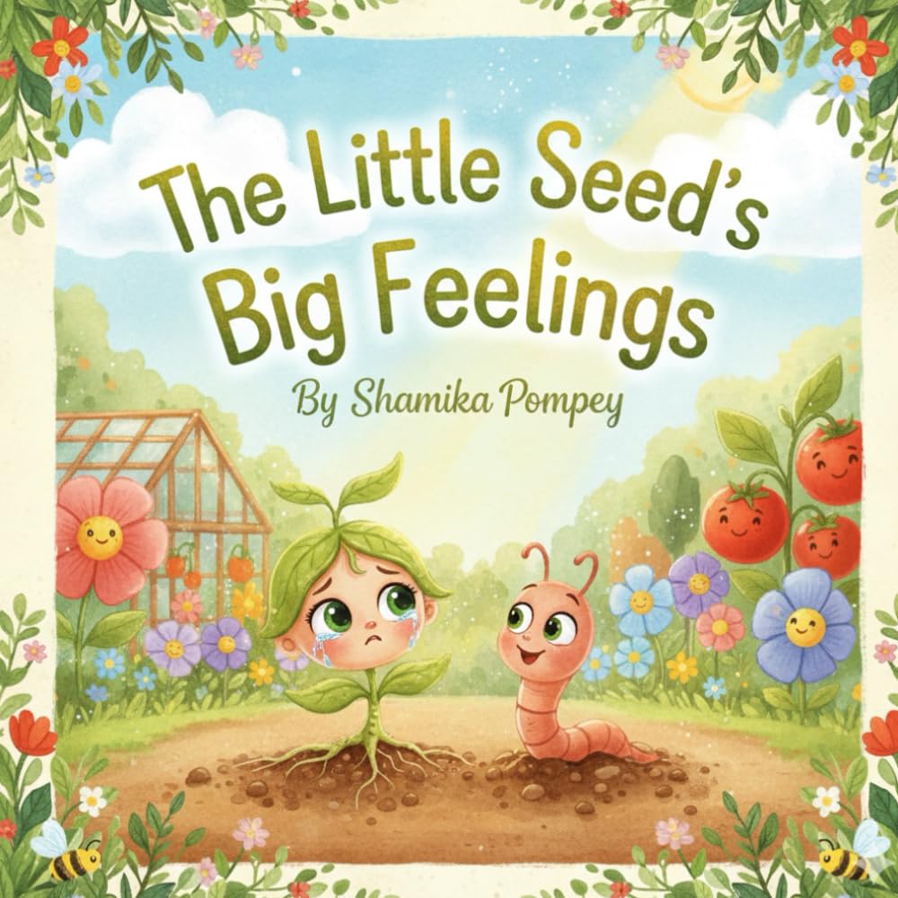 The Little Seed’s Big Feelings by Shamika Pompey 💙 Blu Rose's Garden LLC 💙 💙 Blu Rose's Garden LLC 💙
