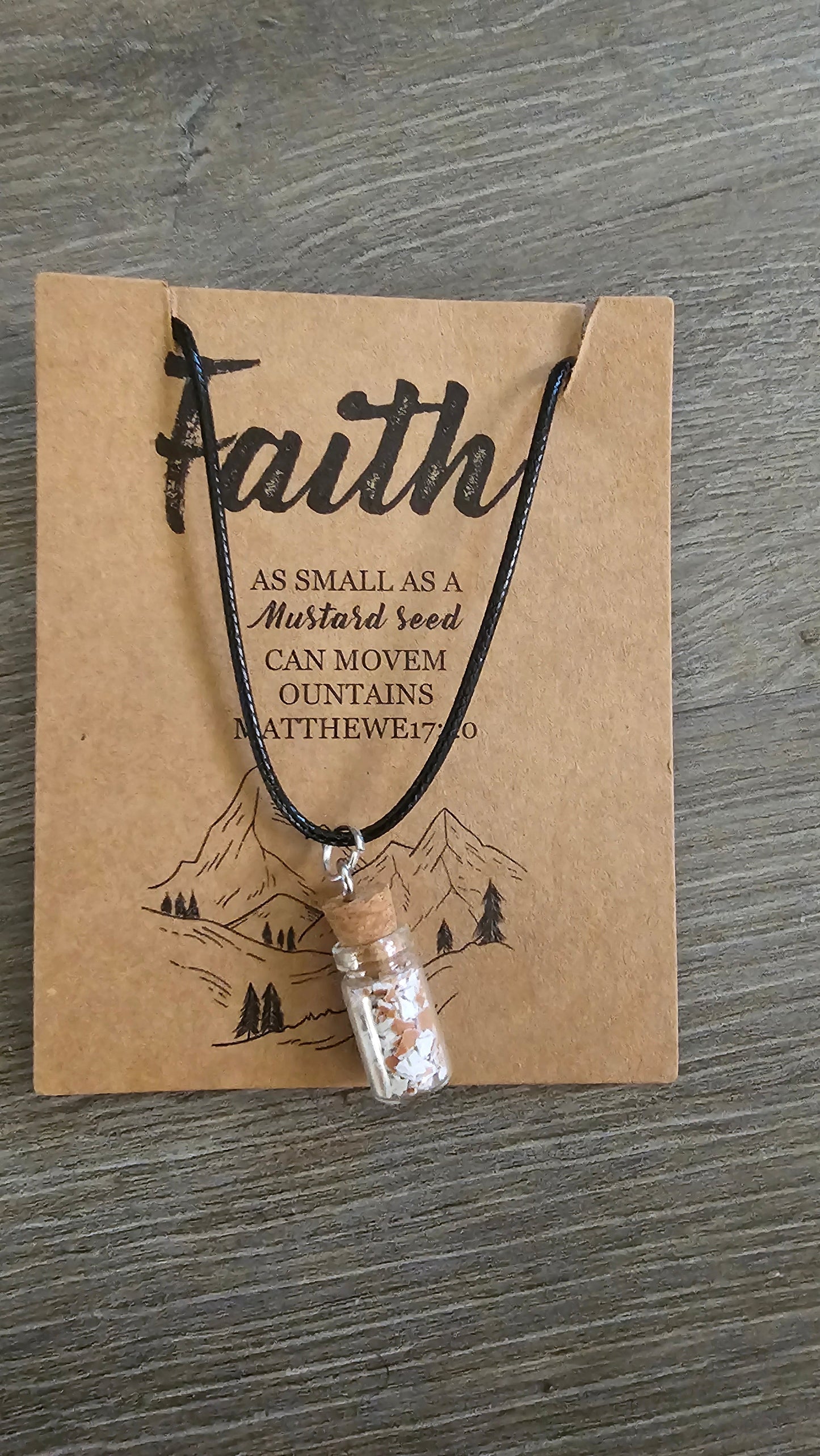 The “Breakthrough” Faith Amulet- Crushed Eggshells 💙 Blu Rose's Garden LLC 💙 💙 Blu Rose's Garden LLC 💙