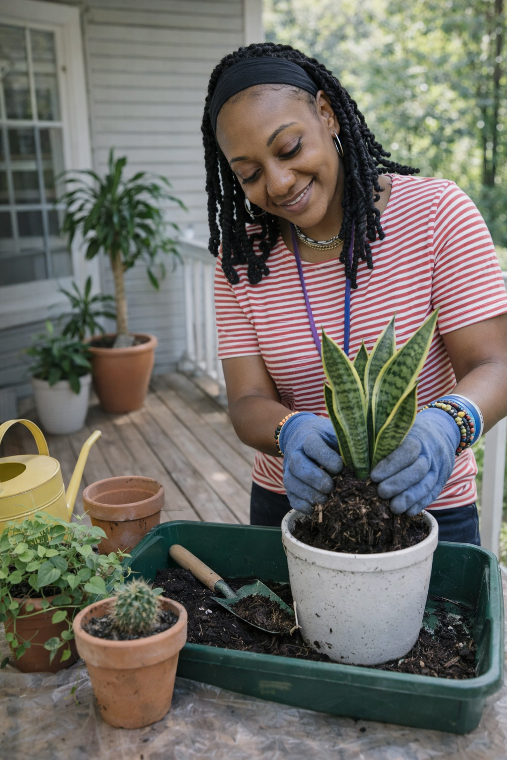 Plant Care Help (Watering & Repotting Visit) 💙 Blu Rose's Garden LLC 💙 💙 Blu Rose's Garden LLC 💙