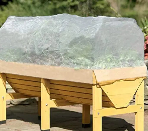 Agfabric Garden Netting 16'x30' Insect Pest Barrier Bird Netting for Garden Protection,Row Cover Mesh Netting for Vegetables Fruit Trees and Plants,White - 💙 Blu Rose's Garden LLC 💙