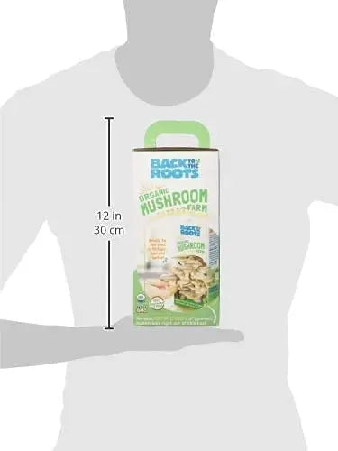 Back to the Roots Organic Oyster Mushroom Grow Kit, Harvest Gourmet Mushrooms In 10 Days - 💙 Blu Rose's Garden LLC 💙