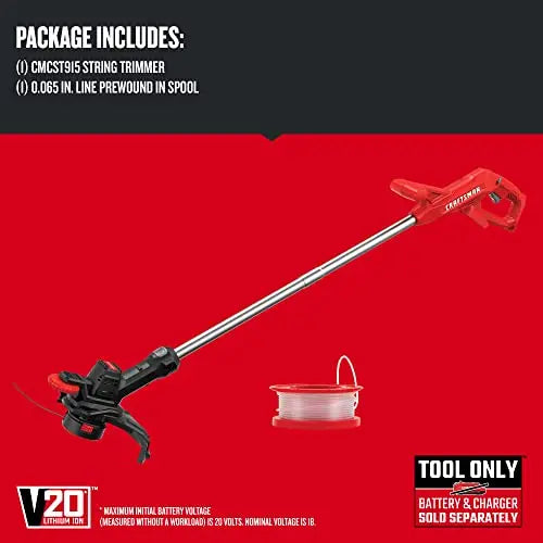 CRAFTSMAN WEEDWACKER® String Trimmer & Edger, 10-in., Tool Only (CMCST915B) - 💙 Blu Rose's Garden LLC 💙