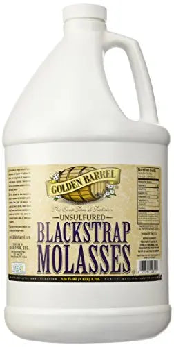 Golden Barrel Bulk Unsulfured Blackstrap Molasses Jug (128 Fl Oz) - 💙 Blu Rose's Garden LLC 💙