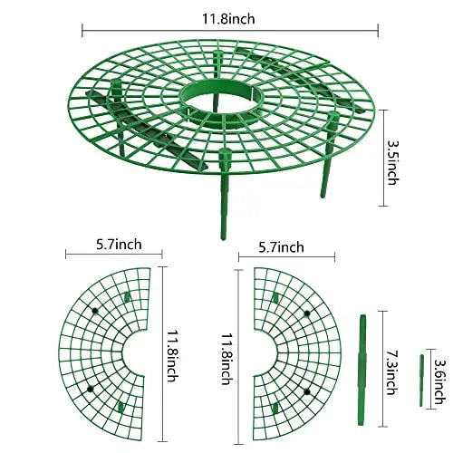 Iceyyyy 10 Pack Strawberry Plant Support Strawberry Growing Racks/ Frame (10, A) - 💙 Blu Rose's Garden LLC 💙