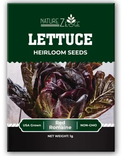 Lettuce Seeds for Planting, Red Romaine Lettuce, Bibb Butter Lettuce, Black Seeded Simpson, Green Ice Iceberg Lettuce, Non-GMO… - 💙 Blu Rose's Garden LLC 💙