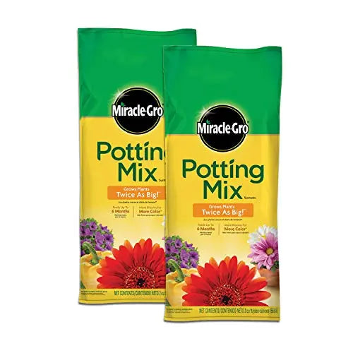 Miracle-Gro Potting Mix 2 pack - 💙 Blu Rose's Garden LLC 💙