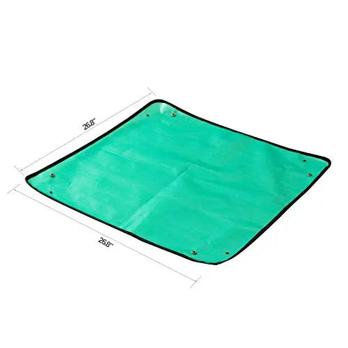 Owl Focus PE Plant Repotting Mat Waterproof Transplanting Mat Indoor Succulent Potting Mat Portable Gardening Mat (26.8" x 26.8") - 💙 Blu Rose's Garden LLC 💙