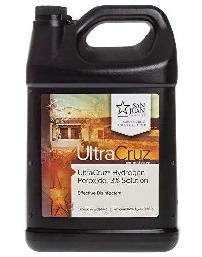 UltraCruz - sc-395440 Hydrogen Peroxide, 3%, 1 Gallon - 💙 Blu Rose's Garden LLC 💙