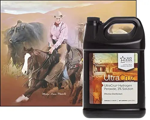 UltraCruz - sc-395440 Hydrogen Peroxide, 3%, 1 Gallon - 💙 Blu Rose's Garden LLC 💙