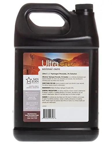UltraCruz - sc-395440 Hydrogen Peroxide, 3%, 1 Gallon - 💙 Blu Rose's Garden LLC 💙